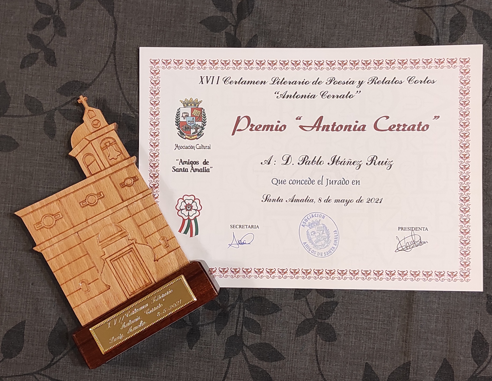 Santa Amalia Premio